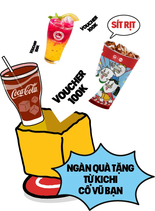 Ngàn quà tặng từ Kichi cổ vũ bạn